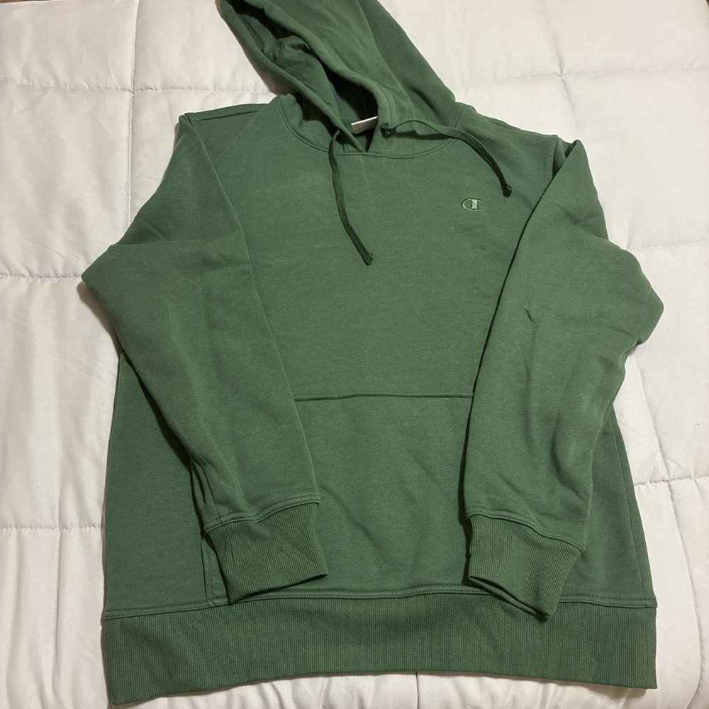 Champion Men's Olive Hoodie